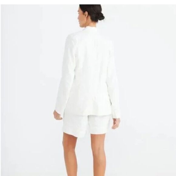 Brave + True | NWTs White Linen Blend Elevate Blazer Size XL - Picture 2 of 9